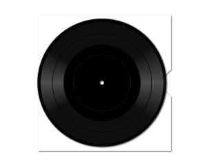 vinyl 10-inch EP dubplate (black) {no label} [on sleeve]5
